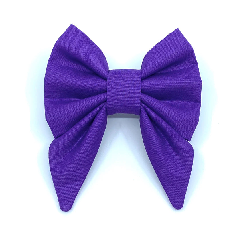 "Royal Purple" Bow Tie / Sailor Bow